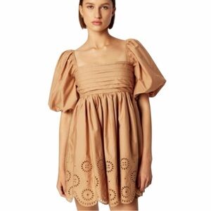 Abercrombie & Fitch Emerson Tan Mini Dress